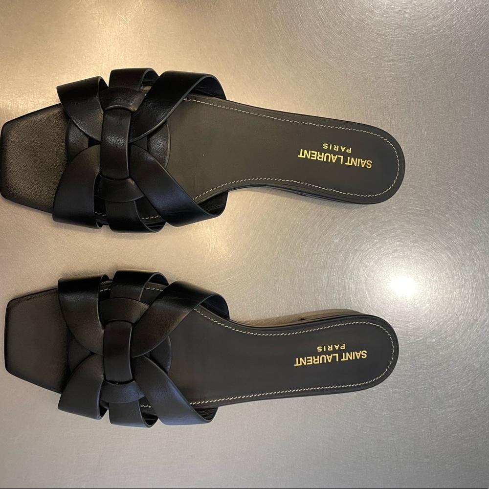 Saint Laurent Tribute Sandals